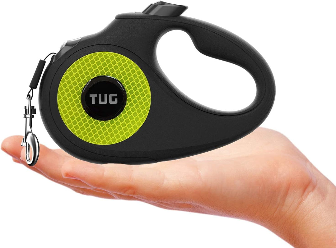 TUG Reflective 360° Tangle-Free Retractable Dog Leash