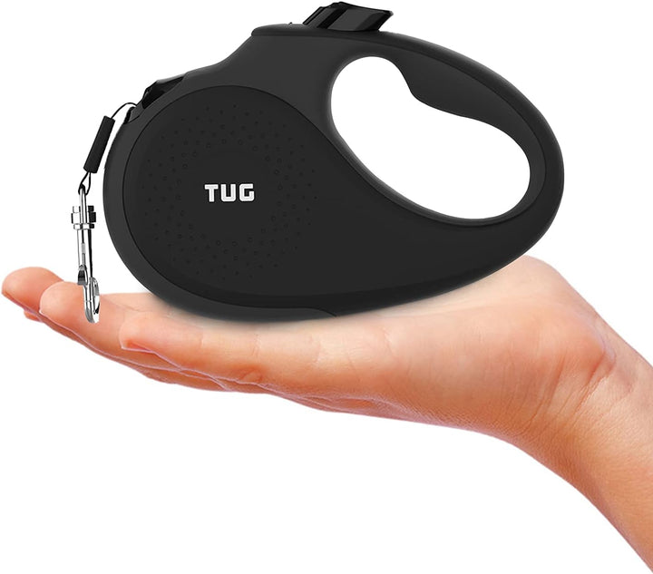 TUG 360° Tangle-Free Original Retractable Dog Leash | One-Handed Brake, Pause, Lock | Anti-Slip Grip