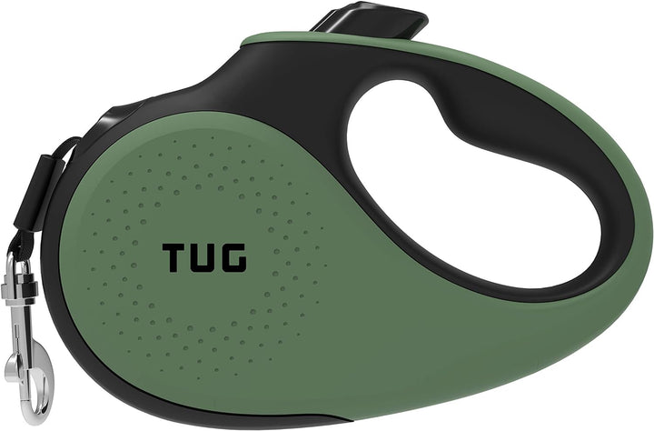 TUG 360° Tangle-Free Original Retractable Dog Leash | One-Handed Brake, Pause, Lock | Anti-Slip Grip