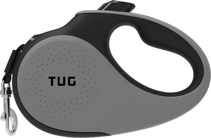 TUG 360° Tangle-Free Original Retractable Dog Leash | One-Handed Brake, Pause, Lock | Anti-Slip Grip