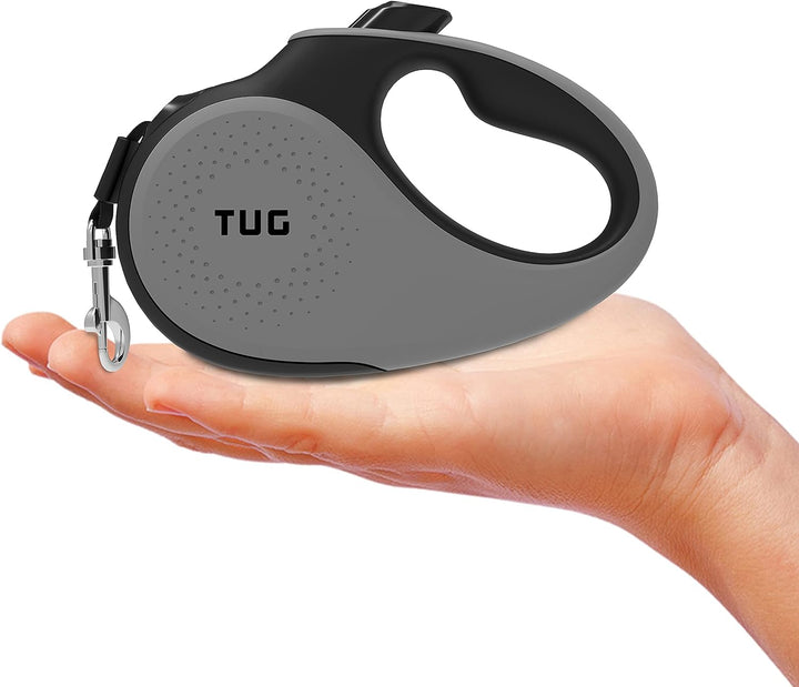 TUG 360° Tangle-Free Original Retractable Dog Leash | One-Handed Brake, Pause, Lock | Anti-Slip Grip