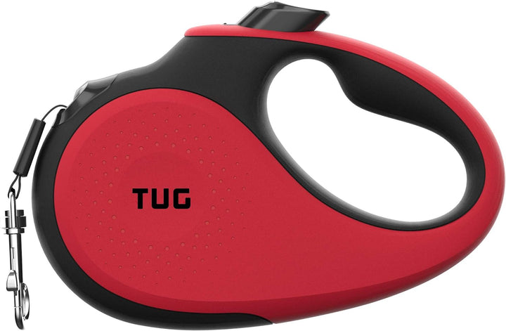 TUG 360° Tangle-Free Original Retractable Dog Leash | One-Handed Brake, Pause, Lock | Anti-Slip Grip