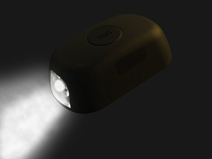 TUG Dog Light - Walking Flashlight Connects to Dog Leashes, Collars, &amp; Harnesses | Rechargeable and Bright LED for Night Walks