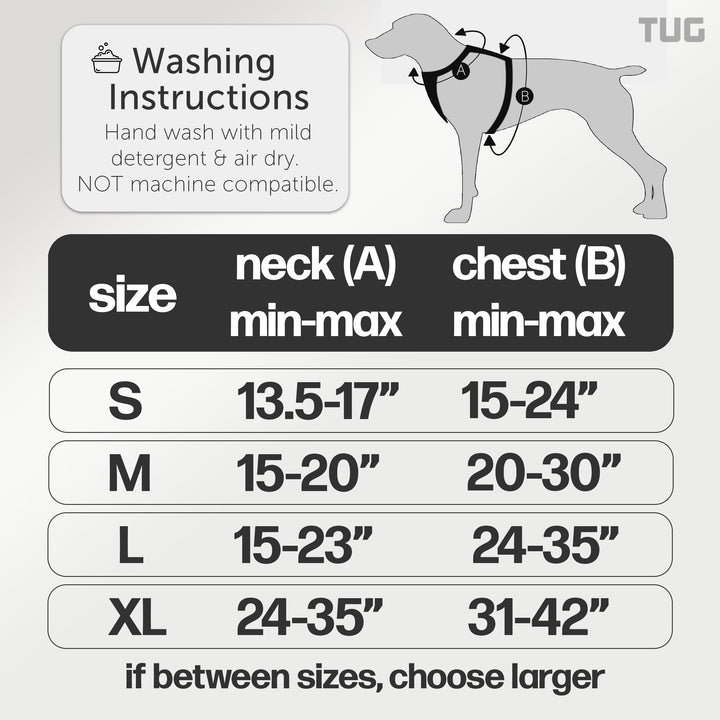 TUG Grab Harness | Integrated Traffic Leash Magnetically Attached for Quick Control