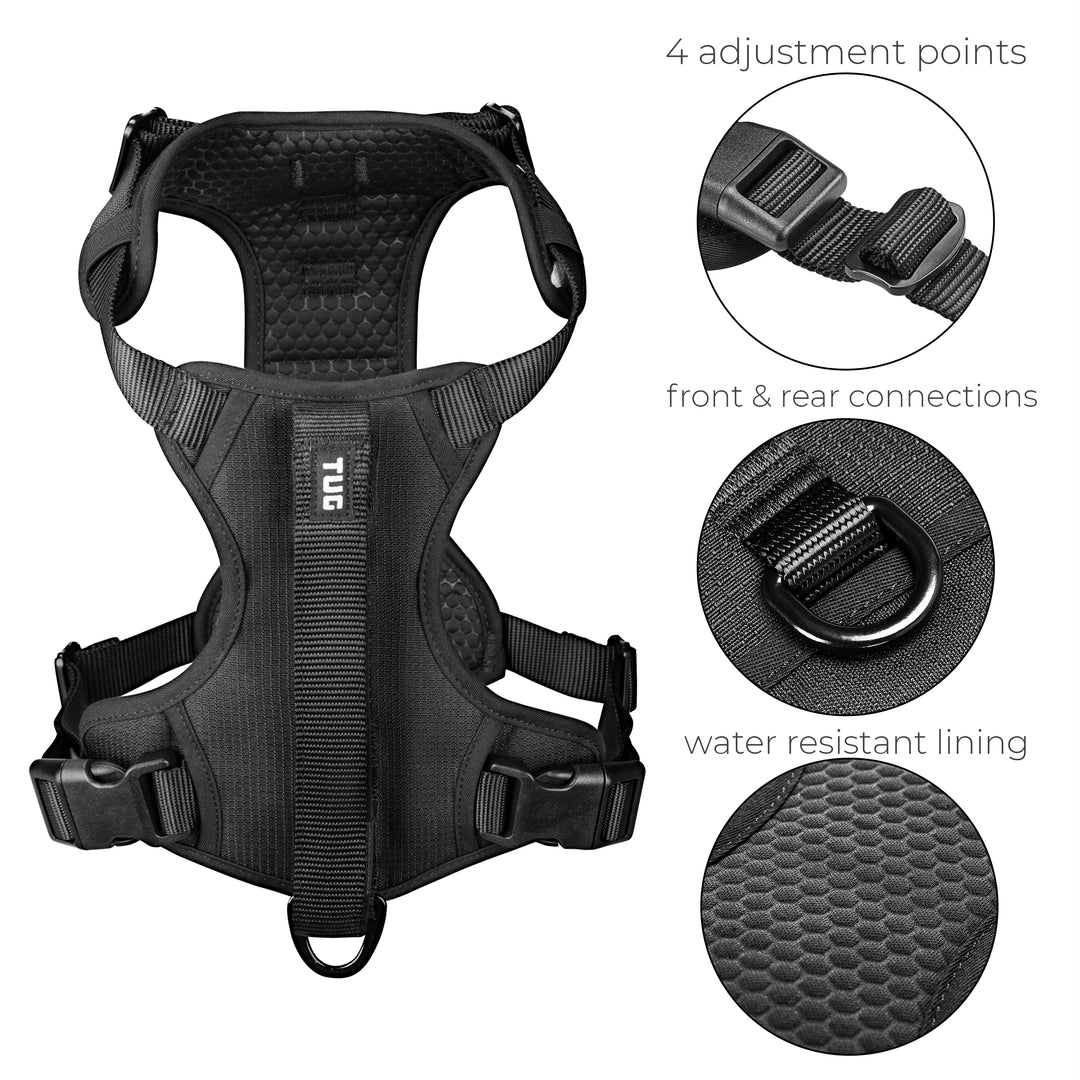 TUG Grab Harness | Integrated Traffic Leash Magnetically Attached for Quick Control