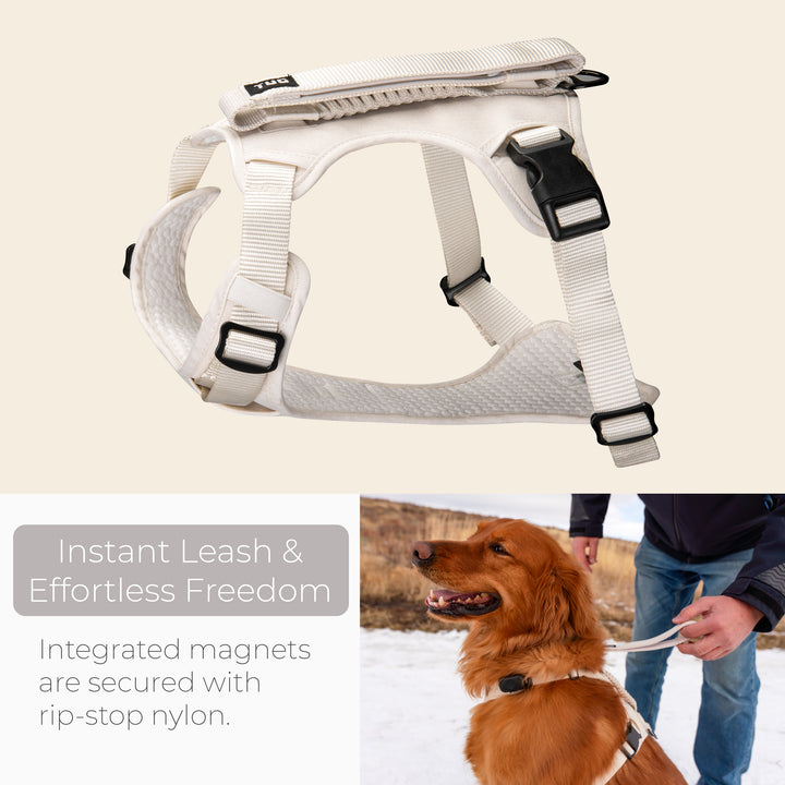 TUG Grab Harness | Integrated Traffic Leash Magnetically Attached for Quick Control