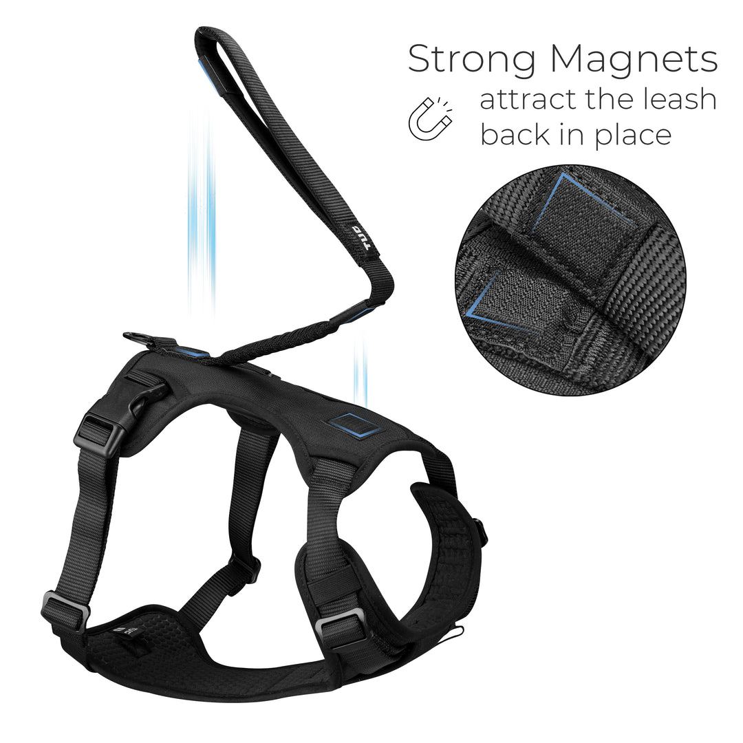TUG Grab Harness | Integrated Traffic Leash Magnetically Attached for Quick Control